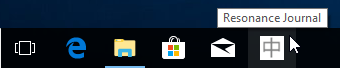 pinned to windows taskbar