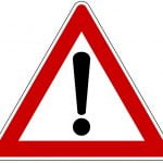 red triangle warning sign