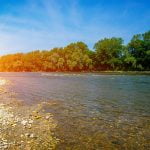 view across a river