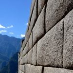 ancient wall at Machu Picchu