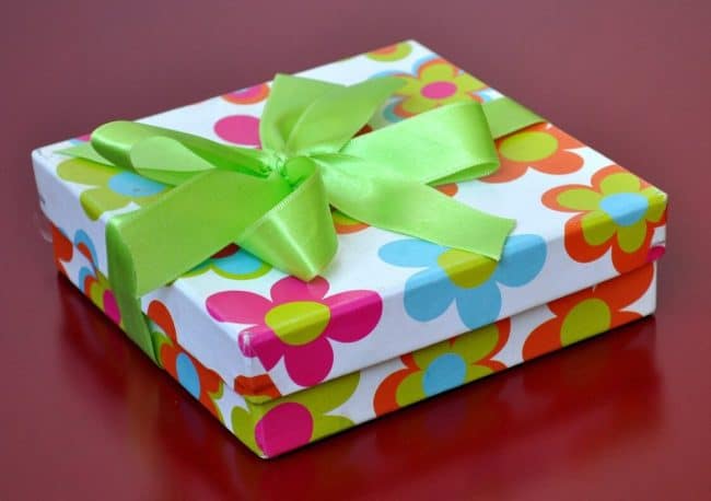 wrapped gift