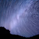 timelapse photo of night sky with star trails